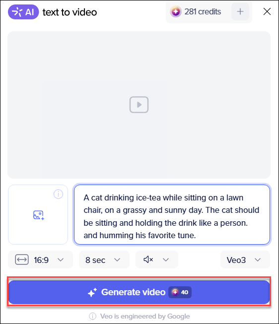 text2vid veo3 - studio - generate.png
